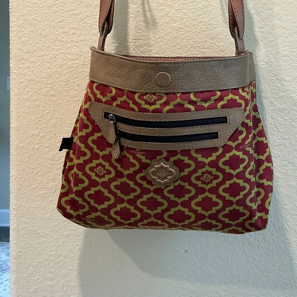 OrYANY Josie Leather Fringe Blush Adjustable Strap Handbag (2 of 2)